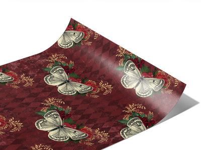 Royal Moths Gothic Vinyl Wraps~Rwraps Series 914 Digitally Printed Vinyl Wrap~0