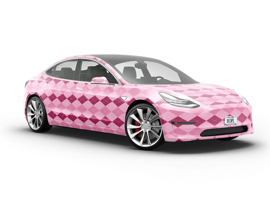 Royal Princess Argyle Vehicle Vinyl Wrap