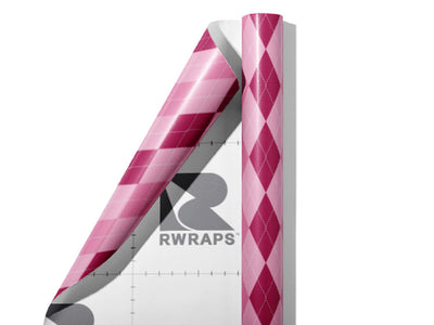 Royal Princess Argyle Wrap Film Sheets~Rwraps Series 914 Royal Princess Argyle Scrolled Sheet~3