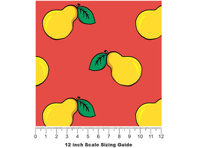 Royal Riviera Fruit Vinyl Film Pattern Size 12 inch Scale~Rwraps Royal Riviera Fruit Sizing Chart~2