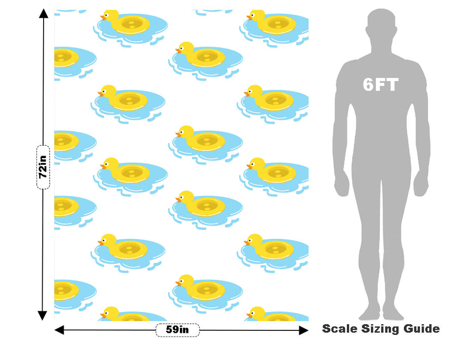 Rubber Duckie Birds Vehicle Wrap Scale~Rwraps Series 914 Rubber Duckie Birds Measurements~1