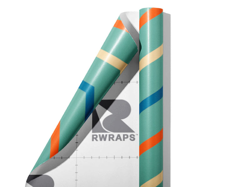 Rubberband Person Retro Wrap Film Sheets~Rwraps Series 914 Rubberband Person Retro Scrolled Sheet~3