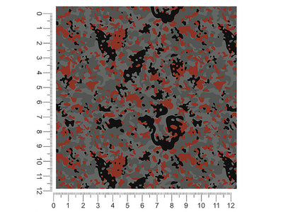 ruby gray camouflage 1ft x 1ft Craft Sheets