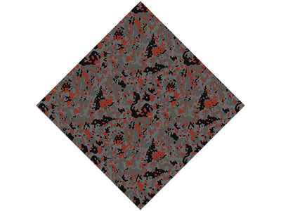 Ruby Gray Camouflage Vinyl Wrap Pattern