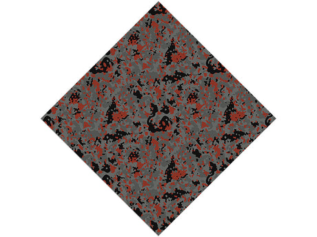 Ruby Gray Camouflage Vinyl Wrap Pattern