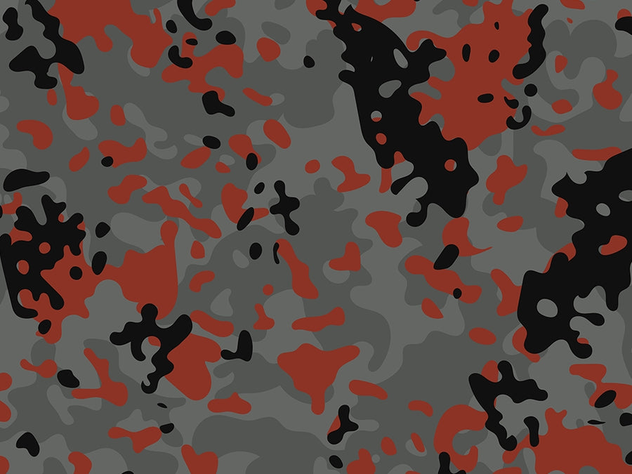 Ruby Gray Camouflage Vinyl Wrap Pattern~Rwraps Series 914 Digitally Printed Vinyl Wrap~0