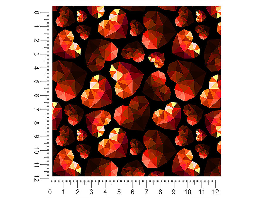 ruby offerings heart 1ft x 1ft Craft Sheets