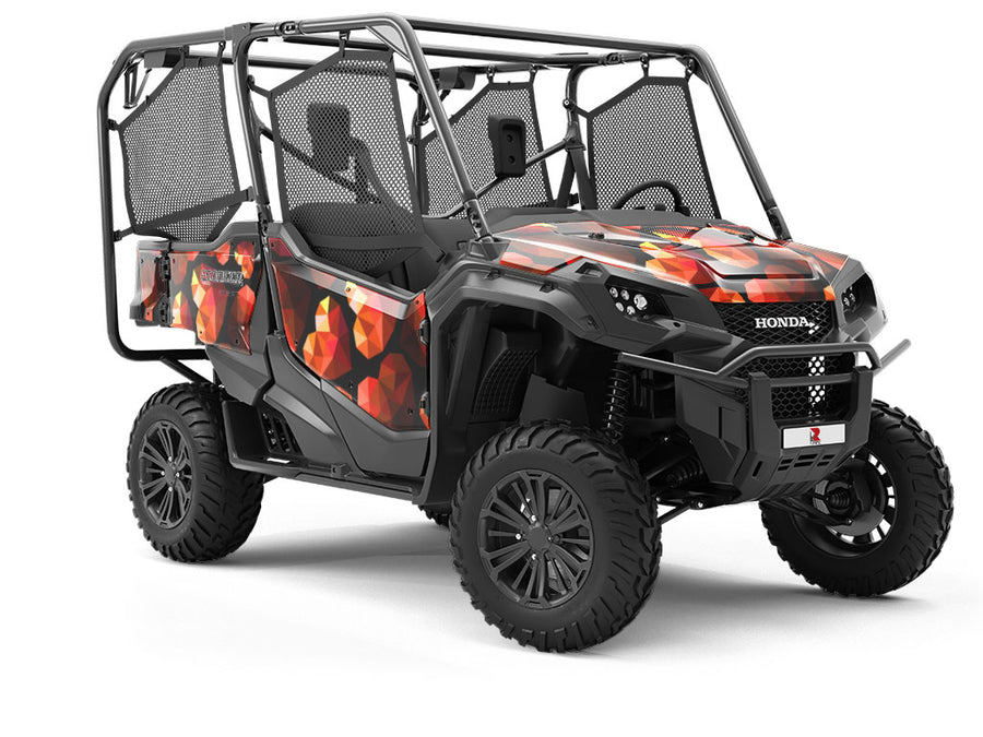 Ruby Offerings Heart Utility Vehicle Vinyl Wrap