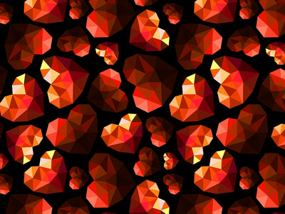 Ruby Offerings Heart Vinyl Wrap Pattern~Rwraps Series 914 Digitally Printed Vinyl Wrap~0
