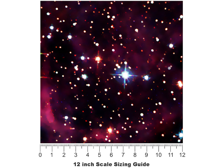Ruby Road Science Fiction Vinyl Film Pattern Size 12 inch Scale~Rwraps Ruby Road Science Fiction Sizing Chart~2