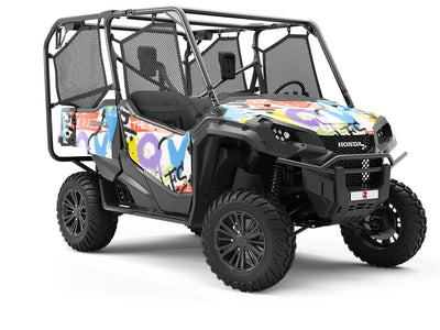 Rule Breakers Graffiti Utility Vehicle Vinyl Wrap