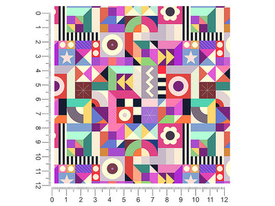 rummage sale mosaic 1ft x 1ft Craft Sheets