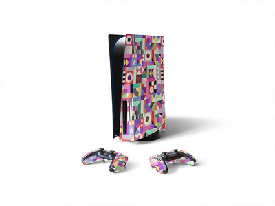 rummage sale mosaic Sony PS5 DIY Skin