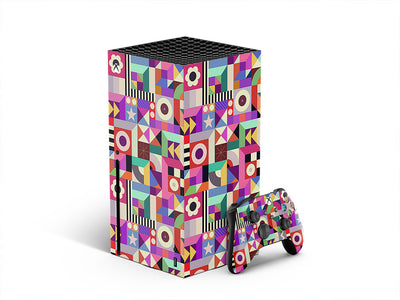 rummage sale mosaic XBOX DIY Decal