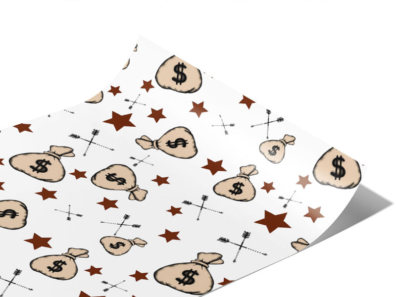 Runaway Loot Cowboy Vinyl Wraps~Rwraps Series 914 Digitally Printed Vinyl Wrap~0