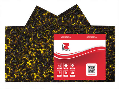 ruptured crust lava Craft Vinyl Sheet Pack