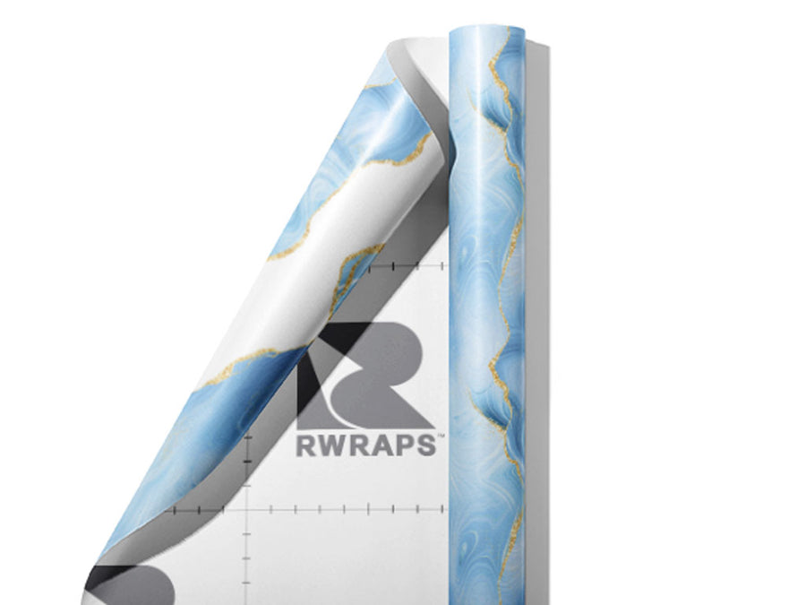 Rushing River Gemstone Wrap Film Sheets~Rwraps Series 914 Rushing River Gemstone Scrolled Sheet~3