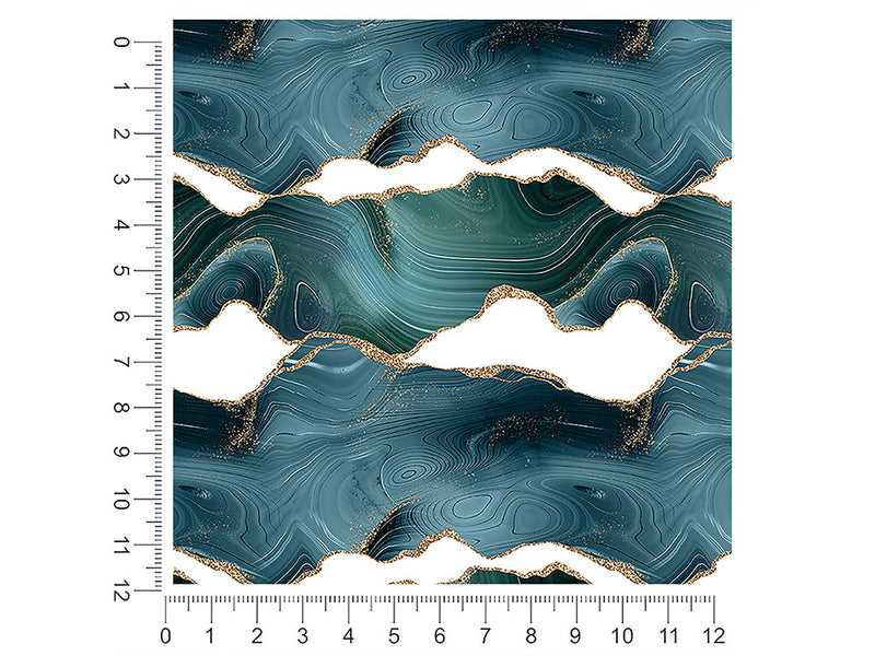 rushing tides gemstone films 1ft x 1ft Craft Sheets