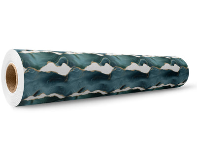 Rushing Tides Gemstone Wrap Film Wholesale Roll~Rwraps Series 914 Digitally Printed Vinyl Roll~5