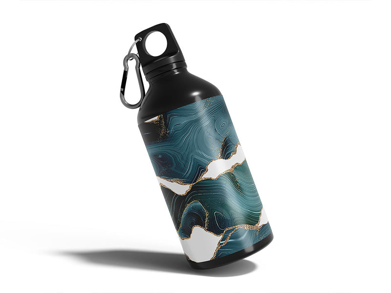 rushing tides gemstone films Water Bottle DIY Stickers