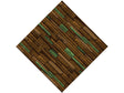 Russet Brown Brick Vinyl Wrap Pattern