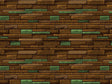 Russet Brown Brick Vinyl Wrap Pattern~Rwraps Series 914 Digitally Printed Vinyl Wrap~0