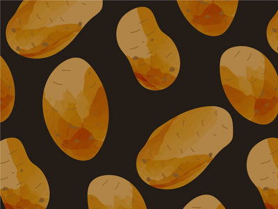 Russet Burbank Vegetable Vinyl Wrap Pattern~Rwraps Series 914 Digitally Printed Vinyl Wrap~0