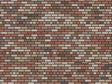 Russet  Brick Vinyl Wrap Pattern~Rwraps Series 914 Digitally Printed Vinyl Wrap~0