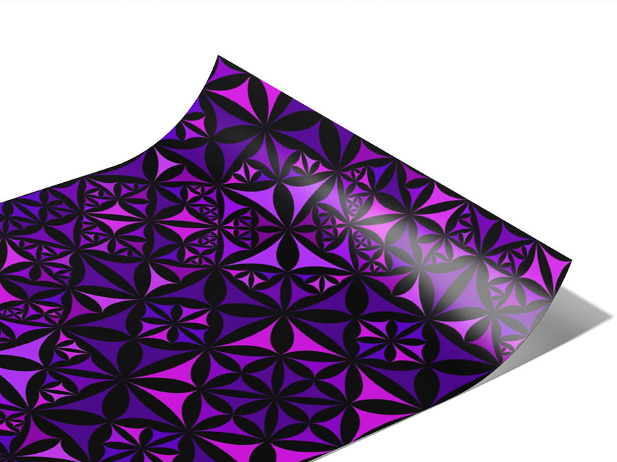 Russian Violets Mosaic Vinyl Wraps~Rwraps Series 914 Digitally Printed Vinyl Wrap~0