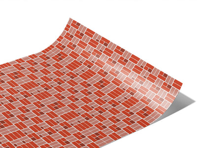Rust Red Brick Vinyl Wraps~Rwraps Series 914 Digitally Printed Vinyl Wrap~1