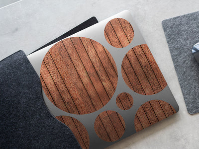rustic chestnut  DIY Laptop Stickers