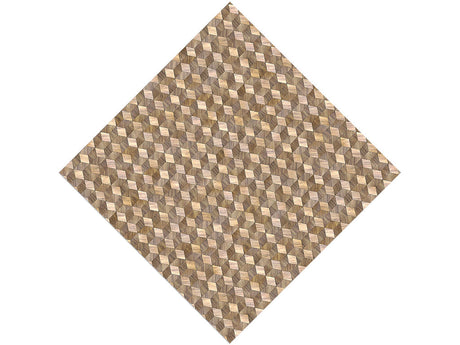 Rustic  Wooden Parquet Vinyl Wrap Pattern
