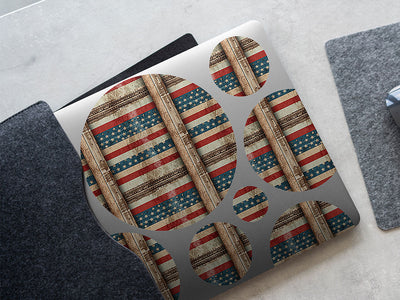 rustic wall  DIY Laptop Stickers