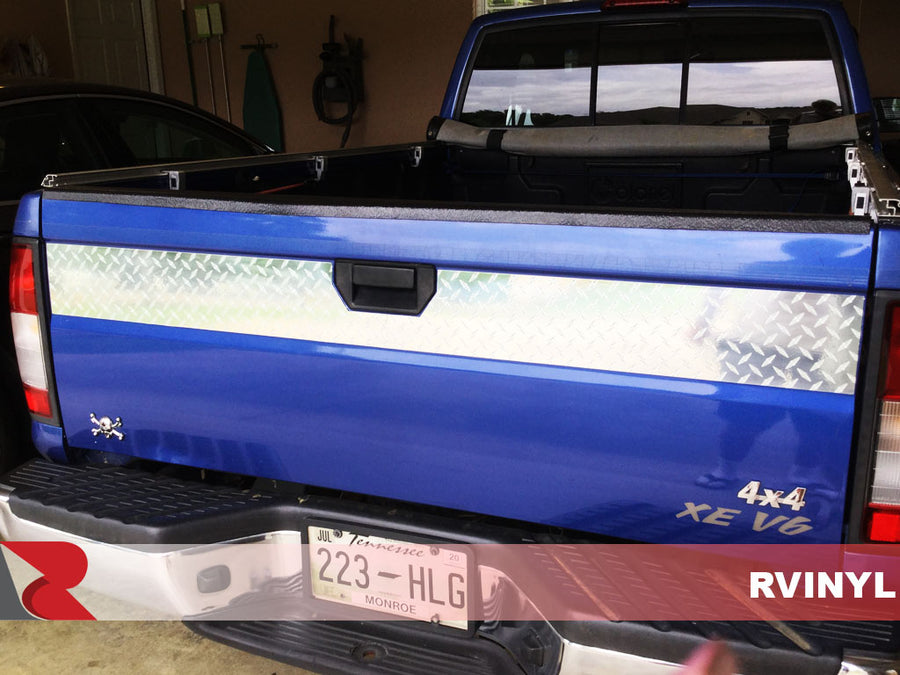 Custom Diamond Plate DIY Rear Wrap