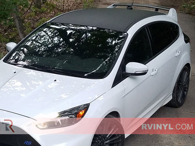 Rwraps™ Matte Black Ford Focus Hood Wrap
