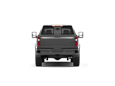 Rwraps 3D Carbon Fiber Black Truck Vinyl Wraps