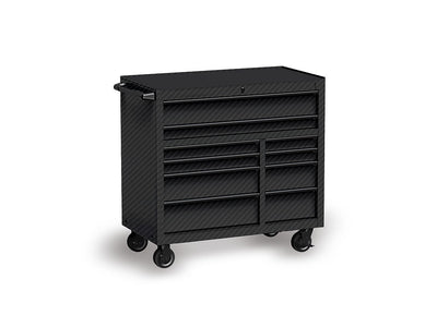 Rwraps™ 3D Carbon Fiber Black Tool Cabinet Wraps