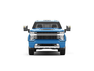 Rwraps 3D Carbon Fiber Blue DIY Truck Wraps