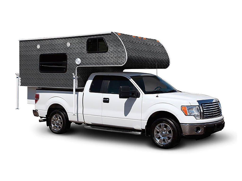 ス*ァ様 ロスト　UBER D 5.7 27ℓ CARBON WRAP Rwraps™ 5D Carbon Fiber Epoxy Black Truck Camper Wraps | Truck