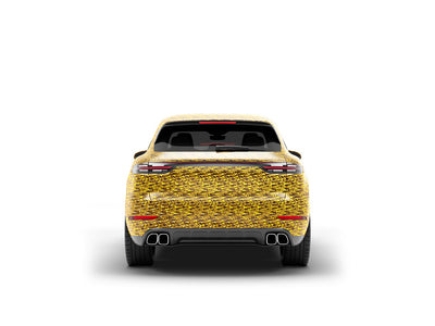 Rwraps 3D Carbon Fiber Gold (Digital) SUV Vinyl Wraps