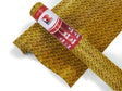 Rwraps 3D Carbon Fiber Gold (Digital) Bathroom Cabinetry Wraps