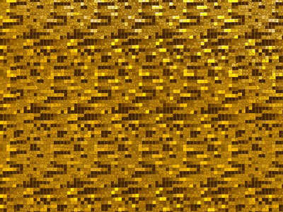 Gold 3D Digital Carbon Fiber Vinyl Film Wrap