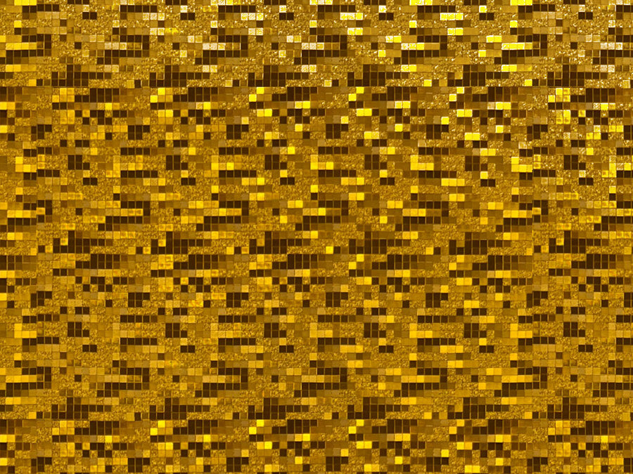 Gold 3D Digital Carbon Fiber Vinyl Film Wrap