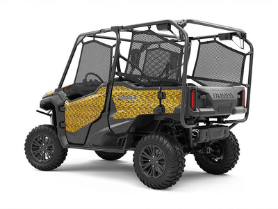 Rwraps 3D Carbon Fiber Gold (Digital) UTV Vinyl Wraps