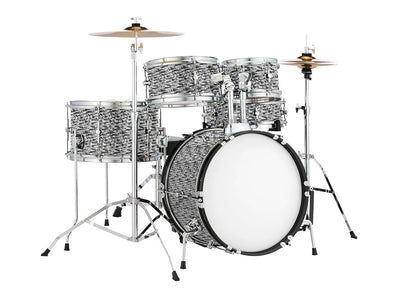 Rwraps™ 3D Carbon Fiber Silver (Digital) Drum Wraps