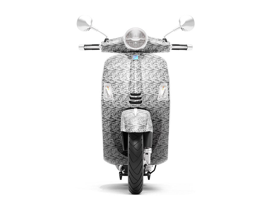 Rwraps 3D Carbon Fiber Silver (Digital) DIY Scooter Wraps