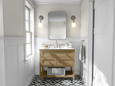 Rwraps 3D Carbon Fiber Gold DIY Bathroom Cabinet Wraps
