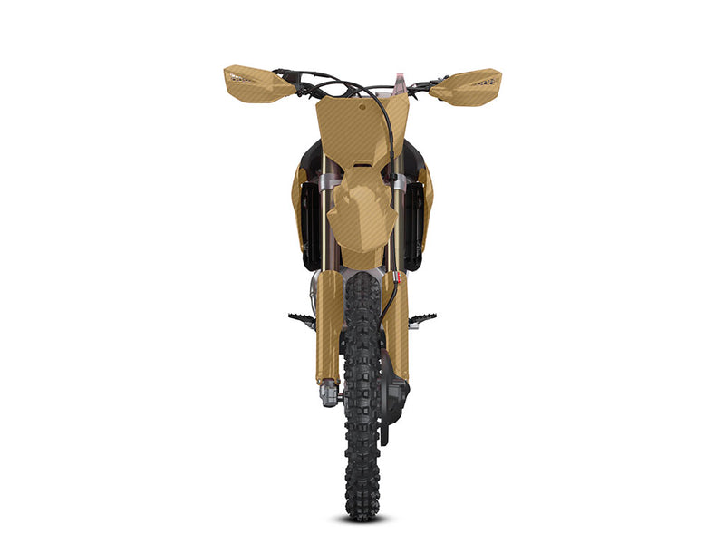 Rwraps 3D Carbon Fiber Gold DIY Dirt Bike Wraps