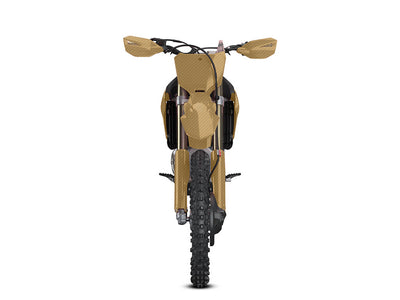 Rwraps 3D Carbon Fiber Gold DIY Dirt Bike Wraps