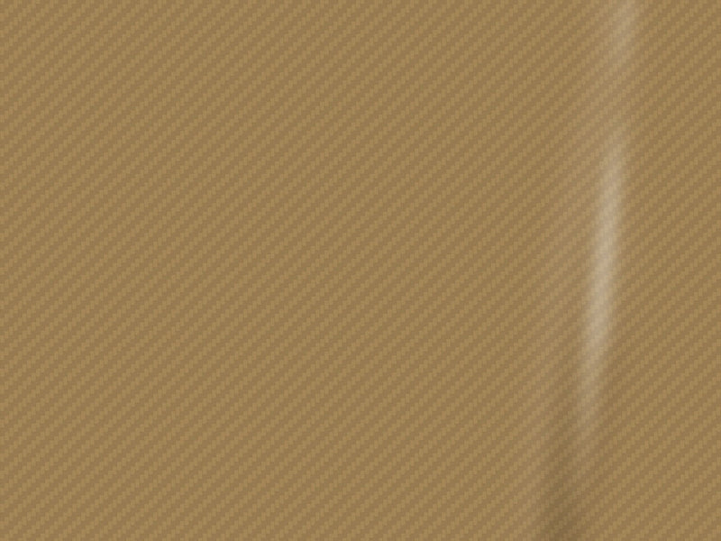 Rwraps 3D Carbon Fiber Gold Bicycle Wrap Color Swatch